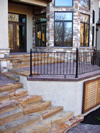 stamped concrete patio